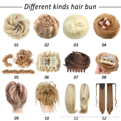 Multi-style Women Hair Accessories DIY Hair Styling Braiding Tools Magic Donut Hair Bun Maker Clips